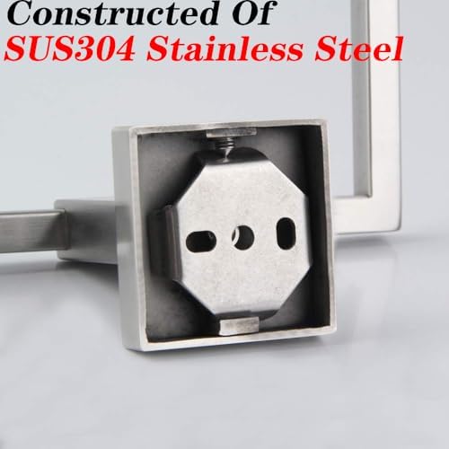 GERZWY Stainless Steel Towel Holder for Bathroom