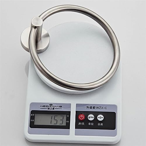 AOKQYA 6 Inch Diameter Stainless Steel Towel Ring