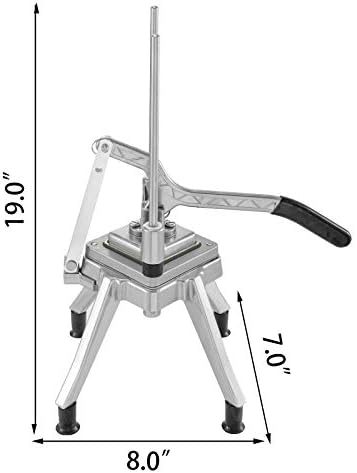 VEVOR Heavy-Duty Vegetable Fruit Chopper with 14 Blade