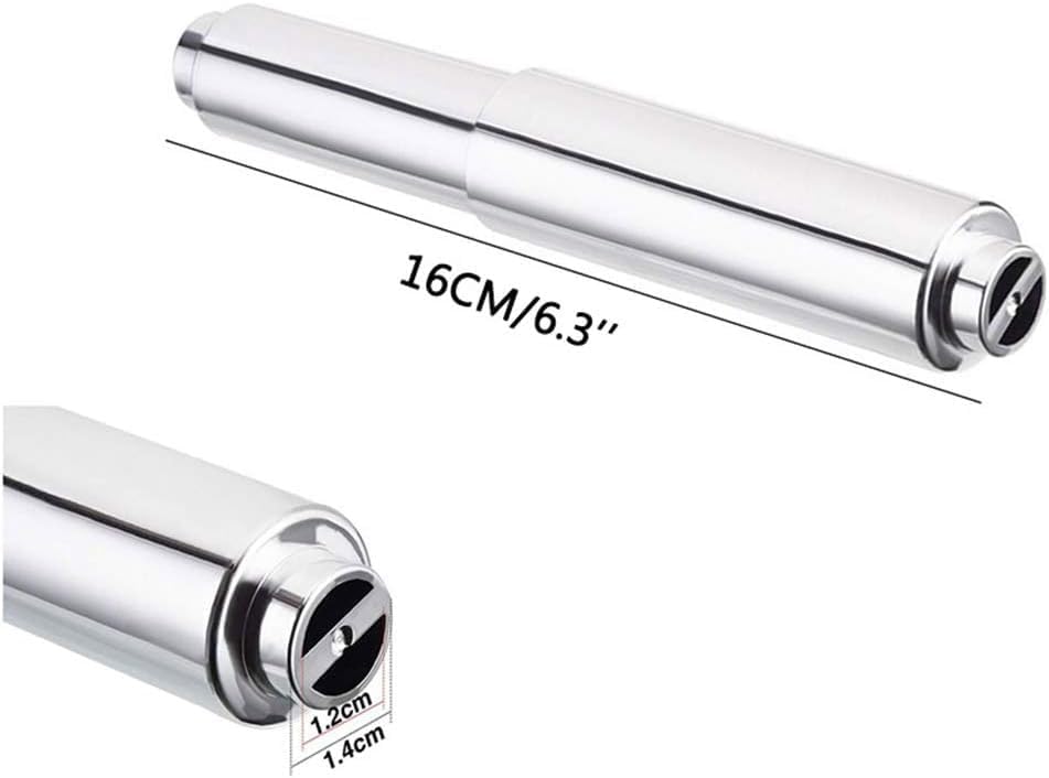 Stainless Steel Toilet Paper Holder with Spring Load