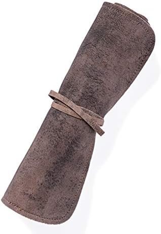 Angus Stoke Knife Roll Bag - 7 Slots for Up to 11 Knives
