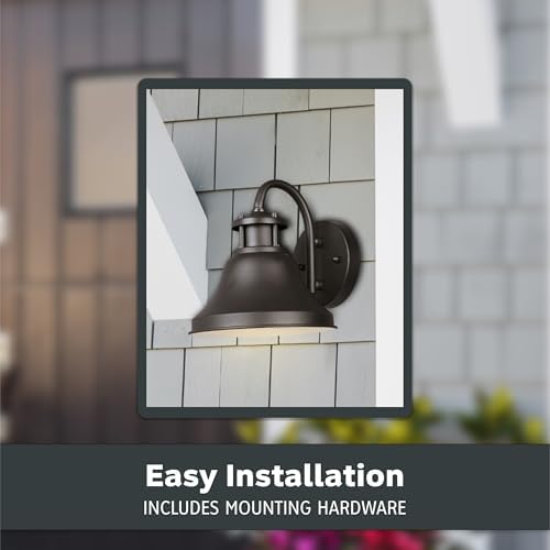 Designers Fountain 31311-BZ Bayport Outdoor Wall Lantern Sconce