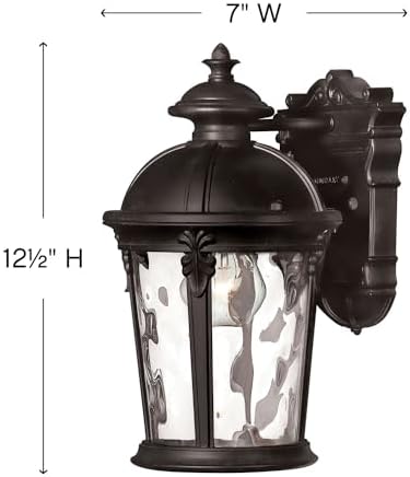 Hinkley Windsor Collection Wall Light Black