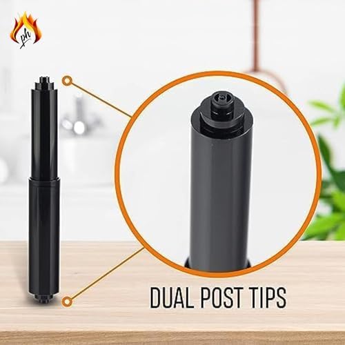 Toilet Paper Holder Replacement Rod 2 Pack
