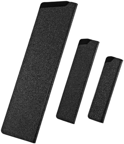 Teaaha 3PCS Chef Knife Sheath Set 458 Inch Universal Blade Guard