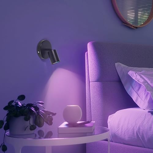 Vloitgol Dimmable Flush Mount Spotlight with 16 Colors