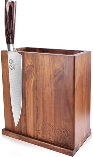XYJ Magnetic Knife Block Holder Double Side Storage 1