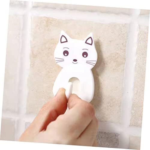 BUGUUYO 9PCS Cat Towel Hooks for Bathroom Storage