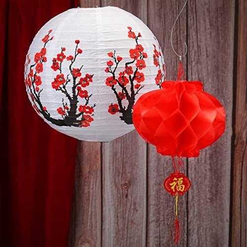 Mudder 20-Piece Chinese Japanese Paper Lantern Set