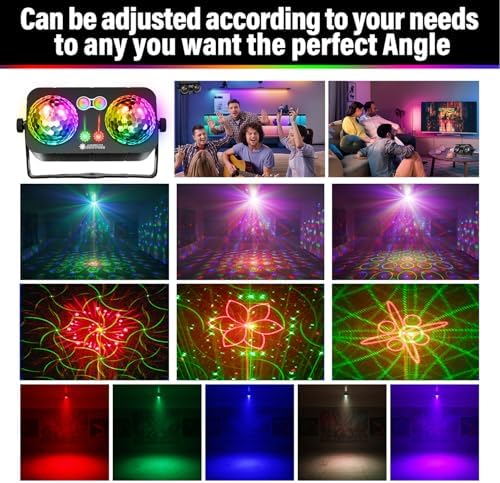 MEGABOON DJ Party Disco Ball Light