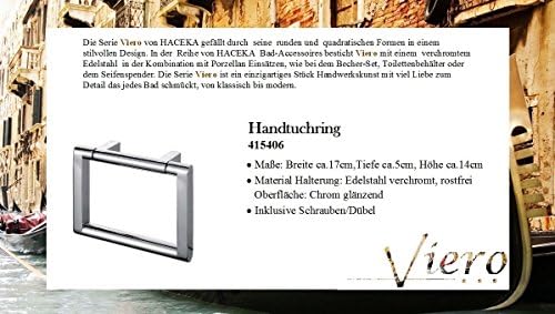 Haceka Viero Bath Towel Ring