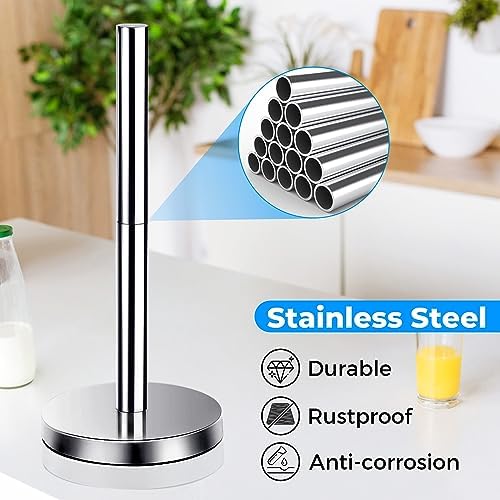 Toilet Paper Holder with 3 Rolls Storage Stand SUS304 Stainless Steel Chrome