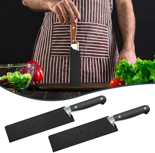 Teaaha 3PCS Chef Knife Sheath Set 458 Inch Universal Blade Guard