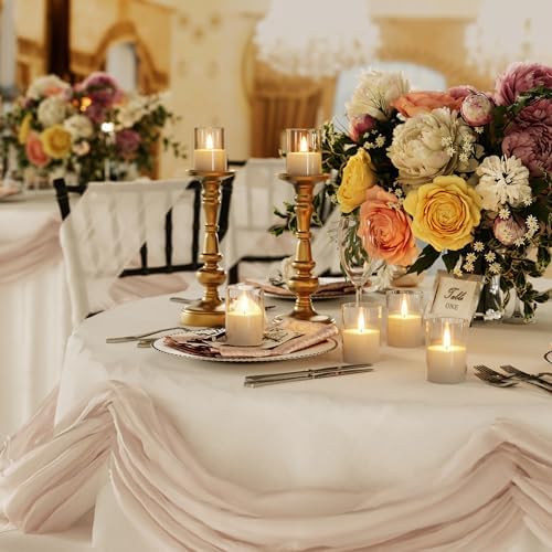 VIODAIM 12Pack Flameless LED Candles with Timer