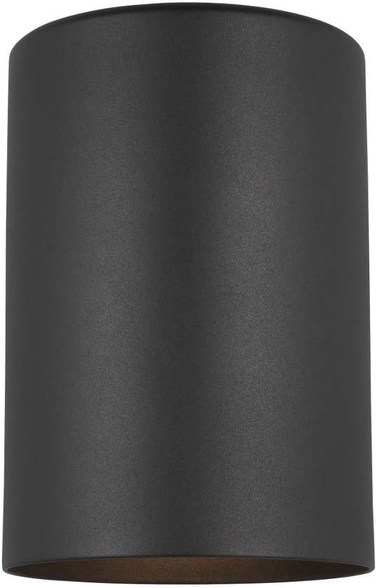 Generation Lighting 8313801-12 Dark Sky Wall Sconce 1-Light 65 Watt Black