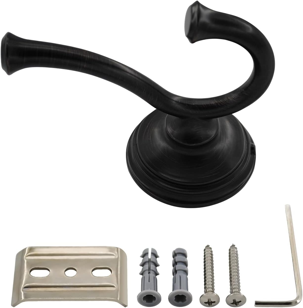 LOWCUS 79735-RB Venetian Bronze Robe Hook 1