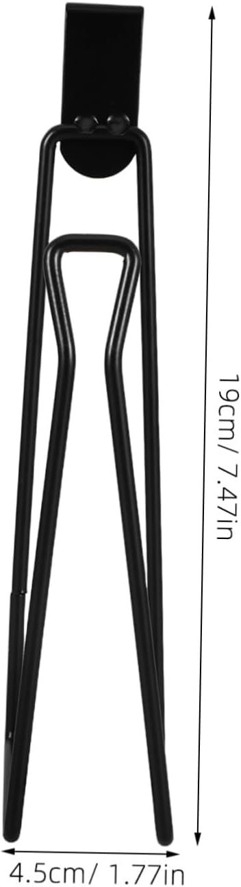 Luxshiny Over The Tank Toilet Paper Holder Black