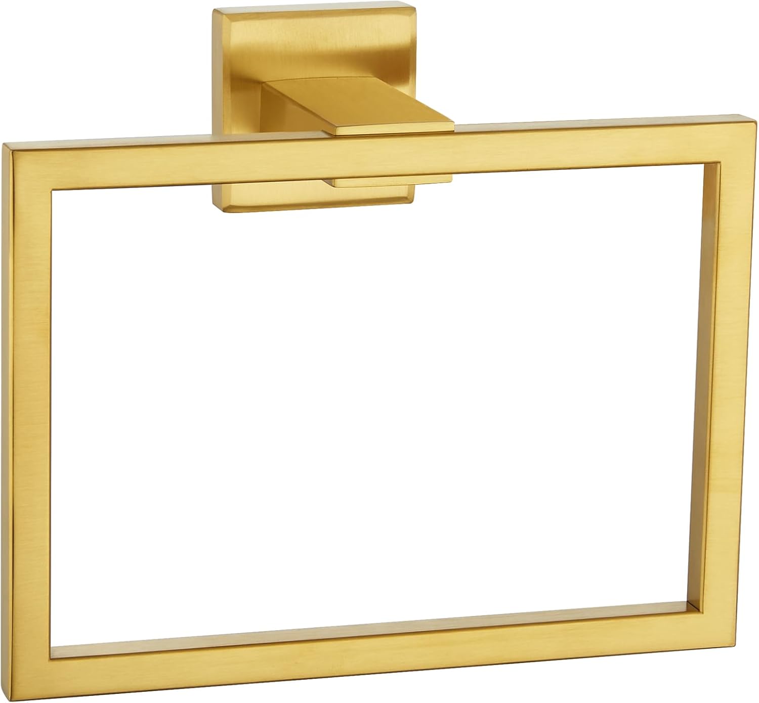 Aomasi Hand Towel Ring - Brushed Gold Stainless Steel