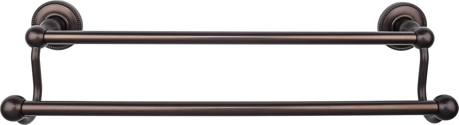Top Knobs Bath Double Towel Rod in Oil Rubbed Bronze
