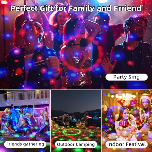 Yiixuyo Disco Ball Light with Sound Control