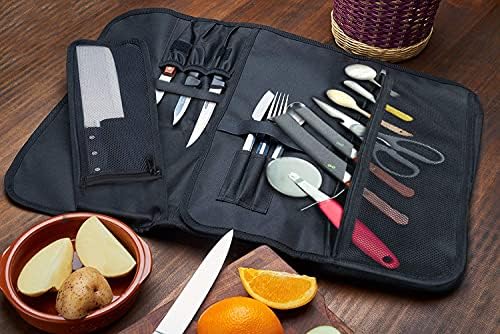 EVERPRIDE Chef Knife Roll Bag Holds 10 Knives 1