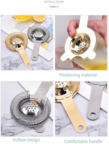 Stainless Steel Hawthorne Strainer with Flexible Spring 36 x 63in