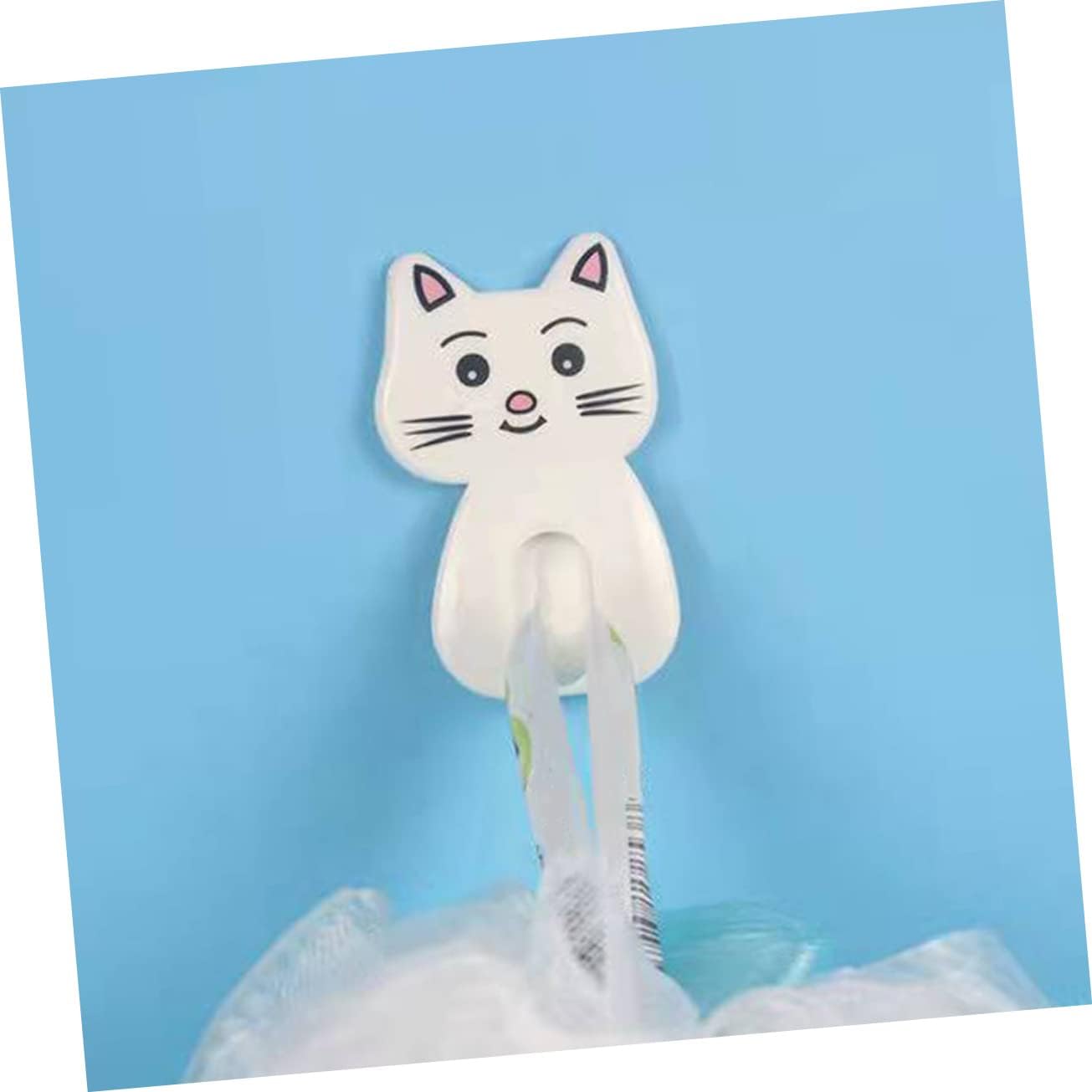 HOUDERCO 9pcs Adorable Cat Wall Hooks 1