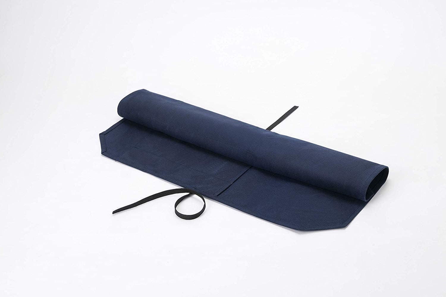 QCWN Waxed Canvas Knife Roll Bag with 6 Slots