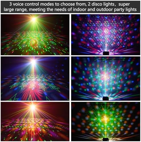MEGABOON DJ Party Disco Ball Light