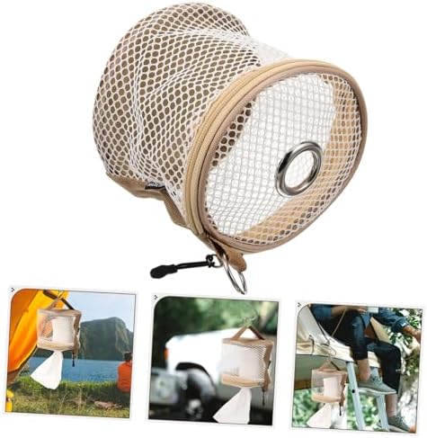 Zerodeko Portable Toilet Paper Holder for Travel and Camping
