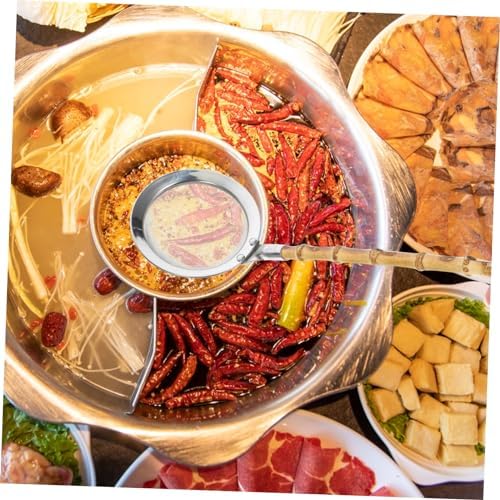 304 Stainless Steel Skimmer Colander Spoon with Handle