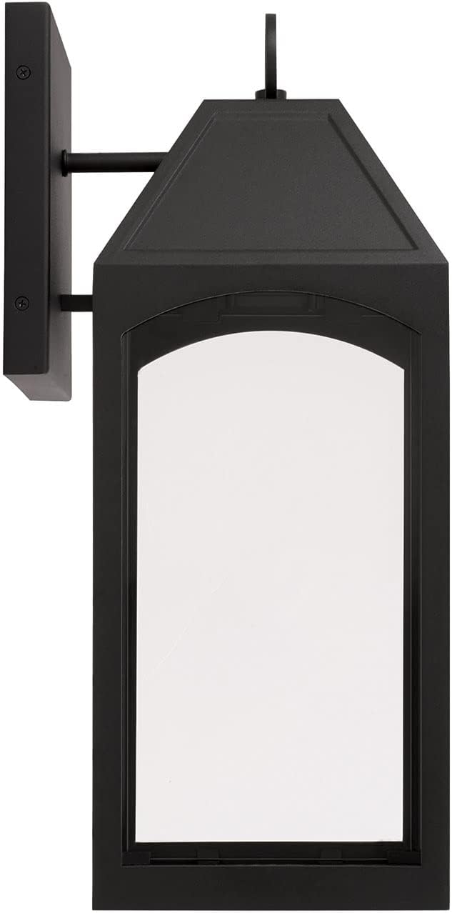Capital Lighting Burton Night Sky Wall Lantern 1-Light 7W Black