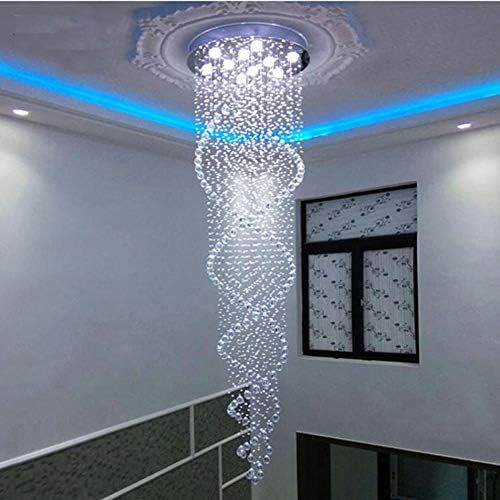 LED Hanging Light Chandelier with Rotating Design