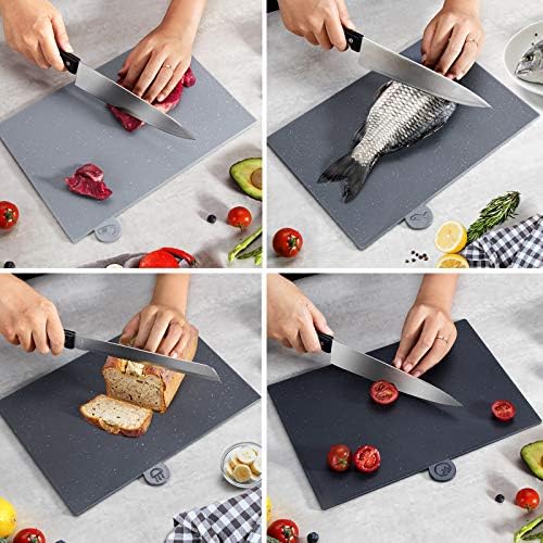 Masthome Mandoline Slicer Chopping Board Set with Storage Stand