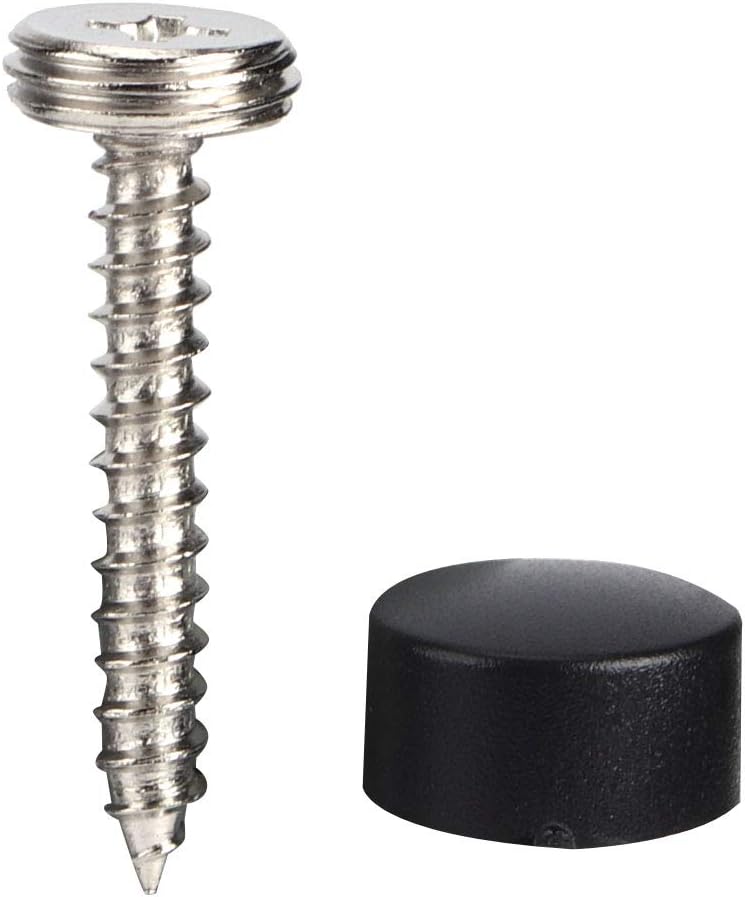 Garosa Toilet Paper Holder Space Aluminum Black