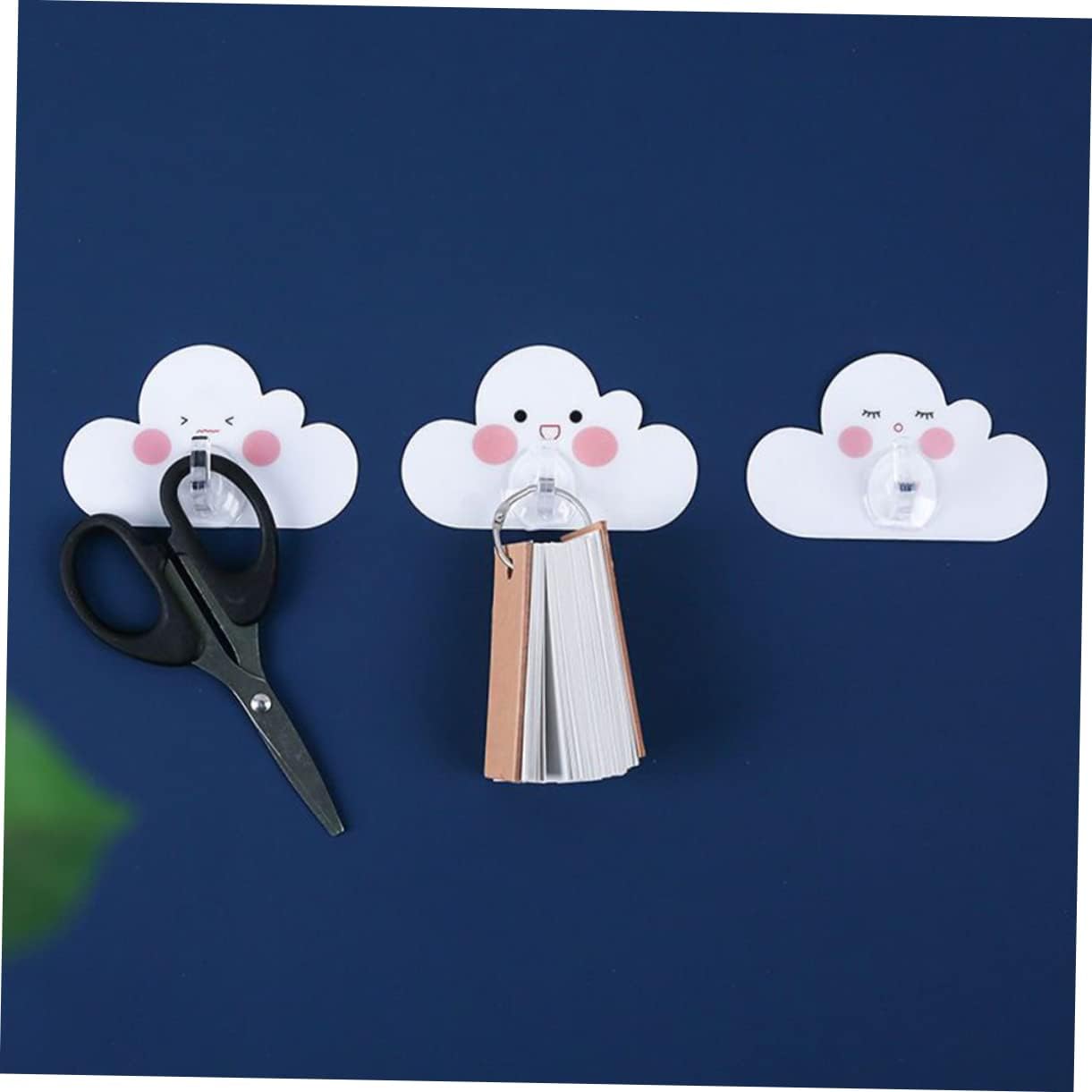 DECHOUS 12pcs Cloud Decor Hooks for Boys Girls Room