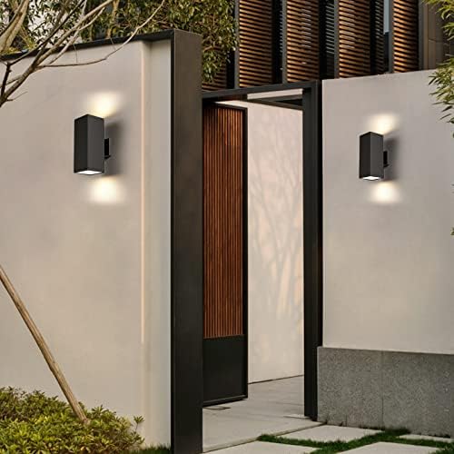 Modern Outdoor Wall Light - Aluminum Porch Sconce
