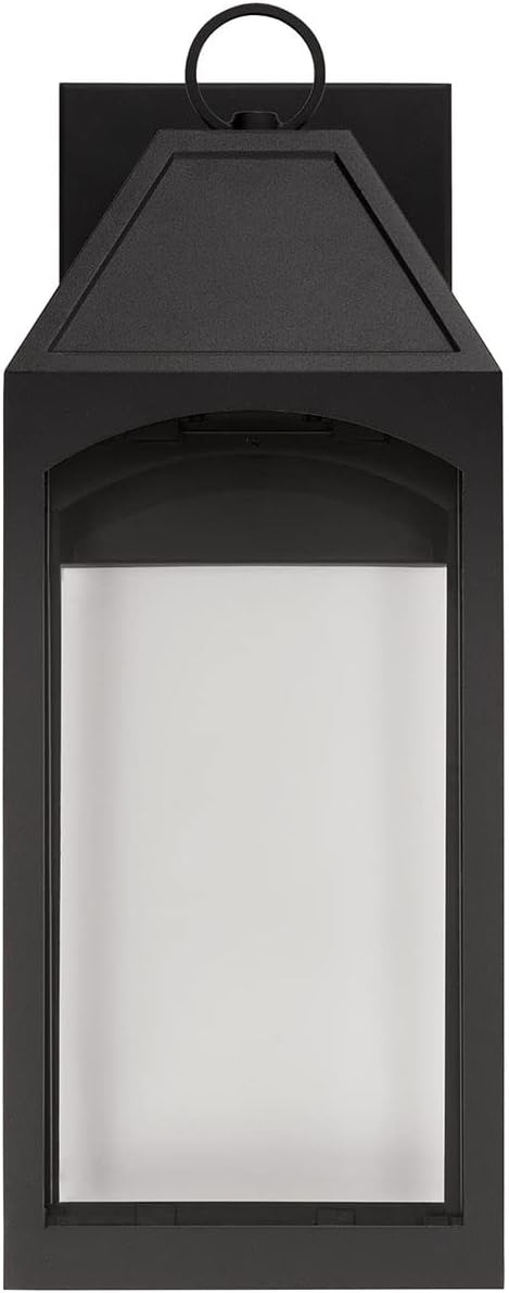 Capital Lighting Burton Night Sky Wall Lantern 1-Light 7W Black