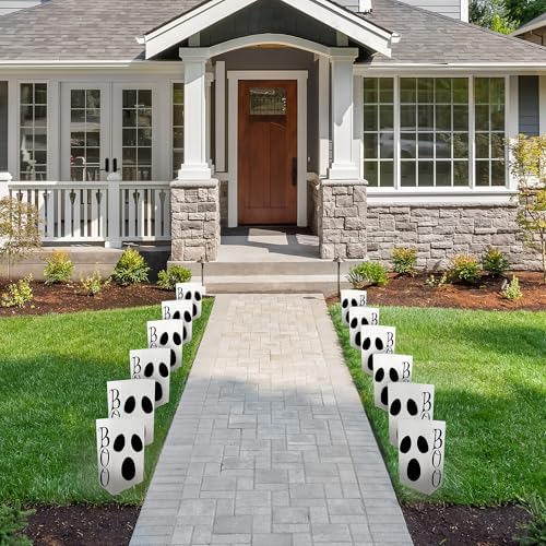 Lumabase Ghost Luminaria Kit - 6 Piece Battery Operated Path Light Set