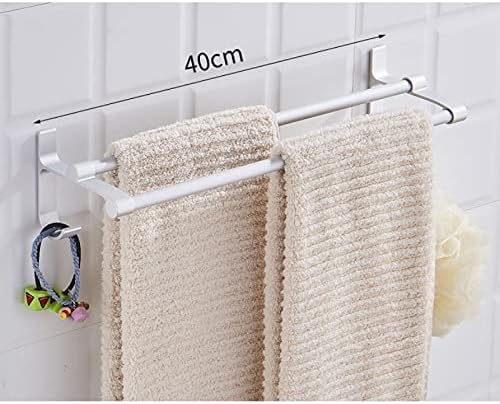 TYZK Shower Shelf Towel Rack Aluminum Wall Mounted
