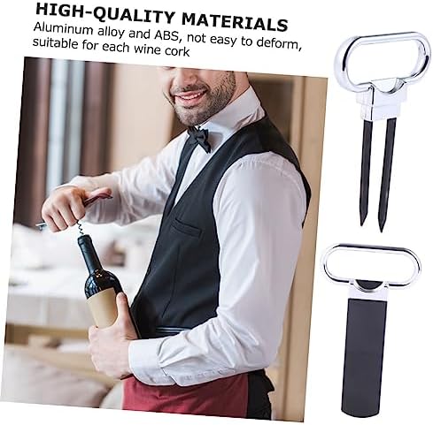 DECHOUS 1pc Heavy Duty Wine Cork Opener 1