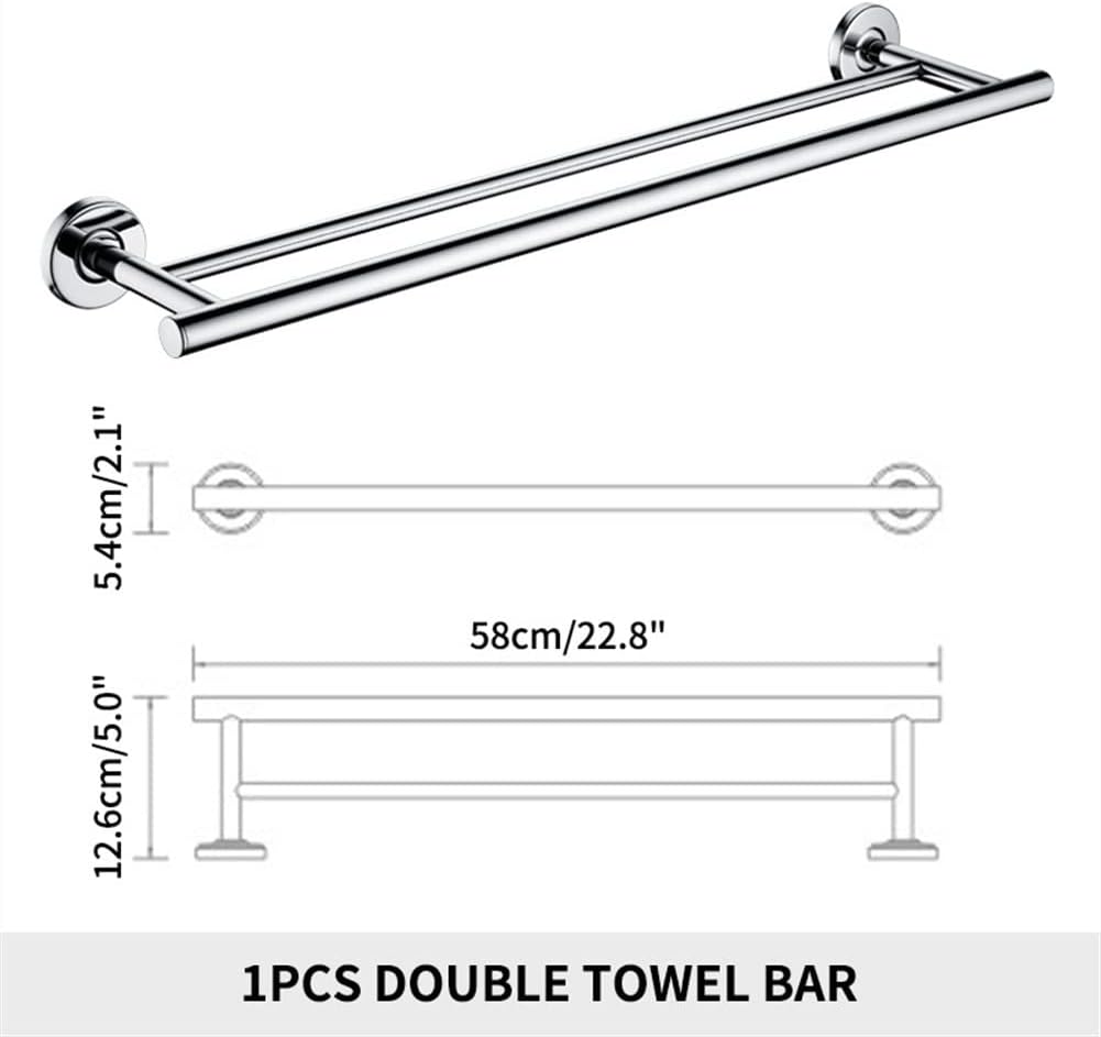 ANNBKA 232 Double Towel Bar Stainless Steel
