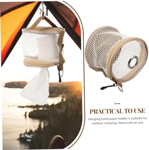 Camping Toilet Paper Holder Portable Tissue Storage Bag 1