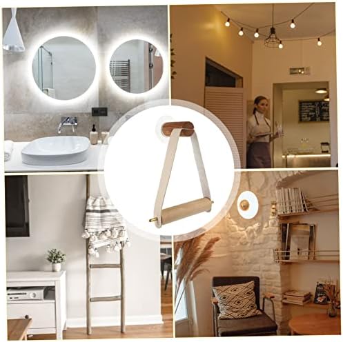 Holibanna Wall Mount Toilet Paper Holder Durable and Space-Saving Design