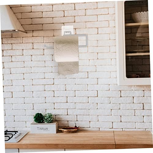 1Pc Wall Mount Toilet Paper Holder Durable Stylish Space Saving