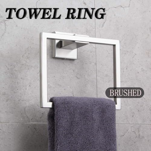GERZWY Stainless Steel Towel Holder for Bathroom