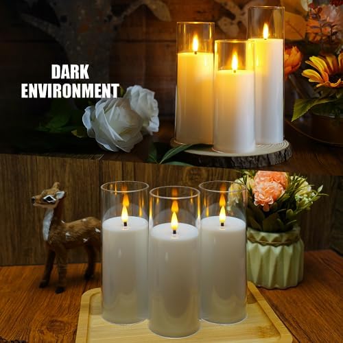 kakoya Flameless Candles Remote Control Pack of 9