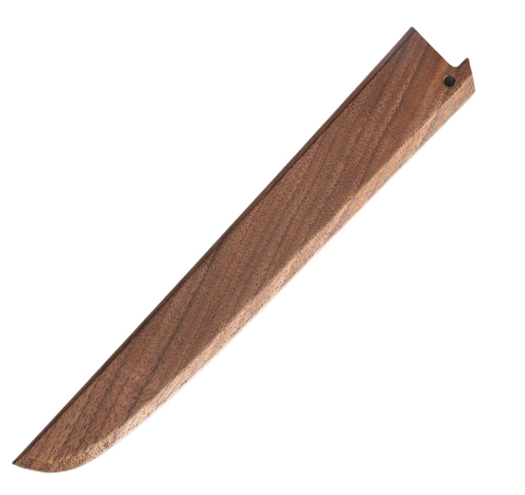 Aibote Black Walnut Wood Knife Sheath Magnetic Holder 106 Inch