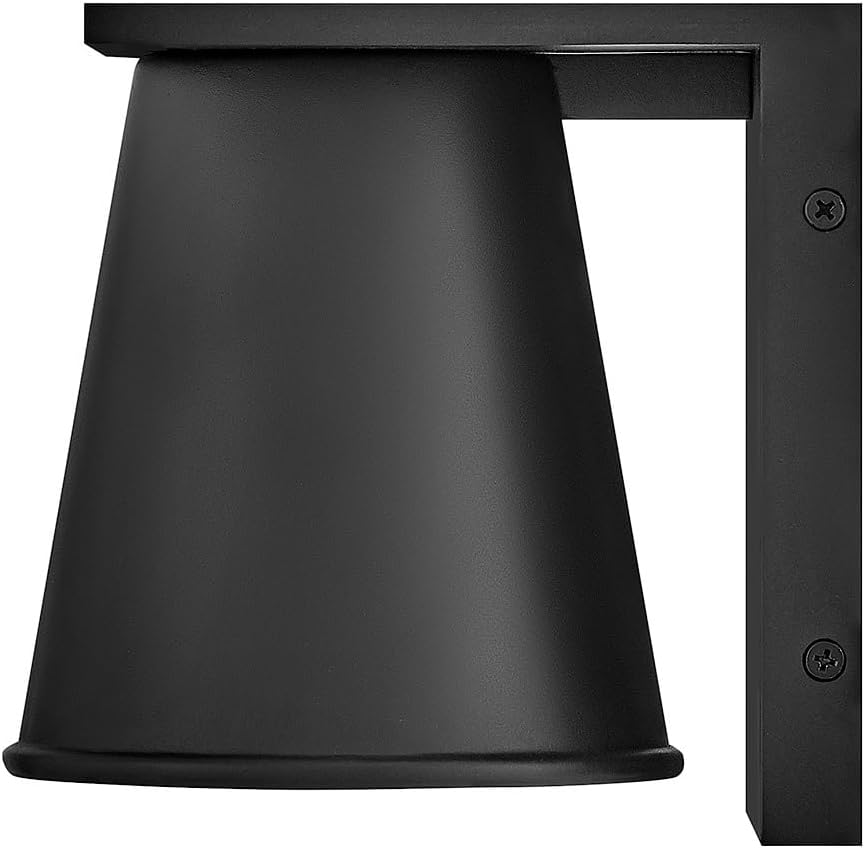 Hinkley Hans Extra Small Wall Mount Lantern Black 1