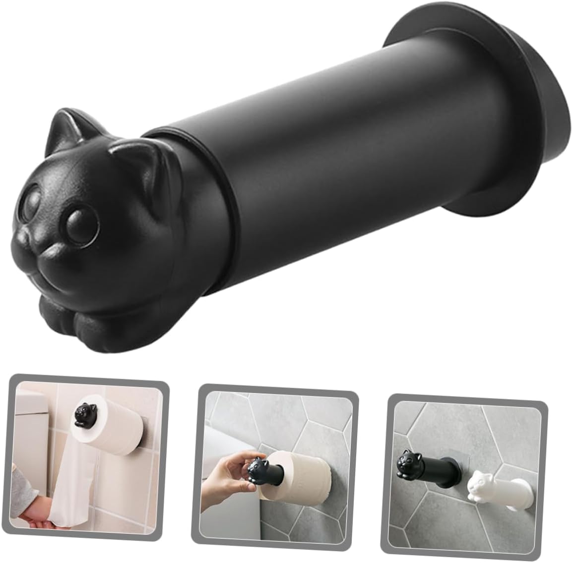 Stylish Cat Toilet Paper Holder for Home and Bathroom
